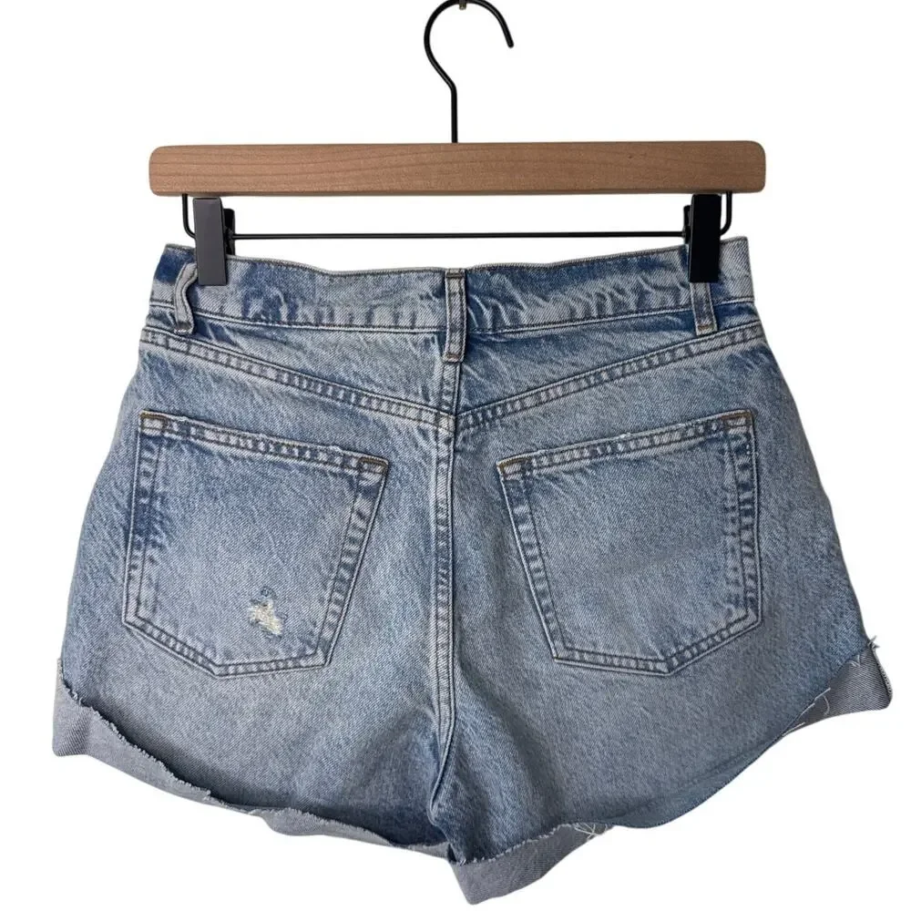 REFORMATION Charlene High Rise Jean Shorts Size 26